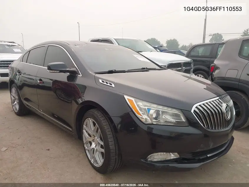 2015 Buick Lacrosse Premium I VIN: 1G4GD5G36FF110553 Lot: 45620540