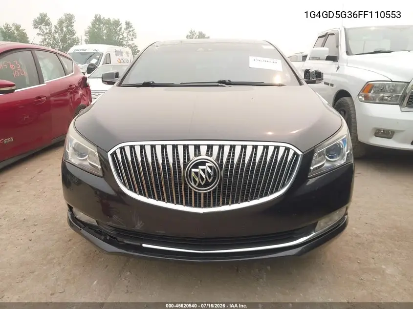 2015 Buick Lacrosse Premium I VIN: 1G4GD5G36FF110553 Lot: 45620540