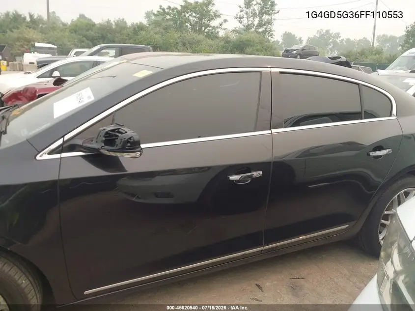 2015 Buick Lacrosse Premium I VIN: 1G4GD5G36FF110553 Lot: 45620540