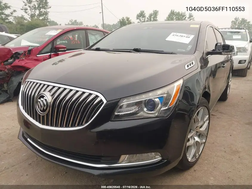 2015 Buick Lacrosse Premium I VIN: 1G4GD5G36FF110553 Lot: 45620540
