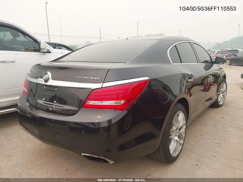 2015 Buick Lacrosse Premium I VIN: 1G4GD5G36FF110553 Lot: 45620540