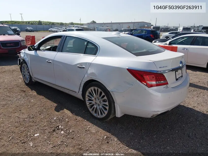 2016 Buick Lacrosse Premium Ii VIN: 1G4GF5G39GF263911 Lot: 45636690
