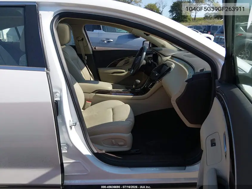 2016 Buick Lacrosse Premium Ii VIN: 1G4GF5G39GF263911 Lot: 45636690