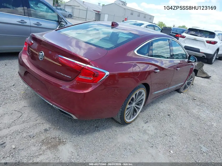 2017 Buick Lacrosse Essence VIN: 1G4ZP5SS8HU123169 Lot: 45272344