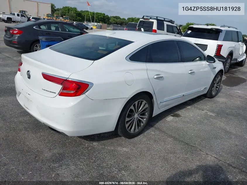 2017 Buick Lacrosse Essence VIN: 1G4ZP5SS8HU181928 Lot: 45297674