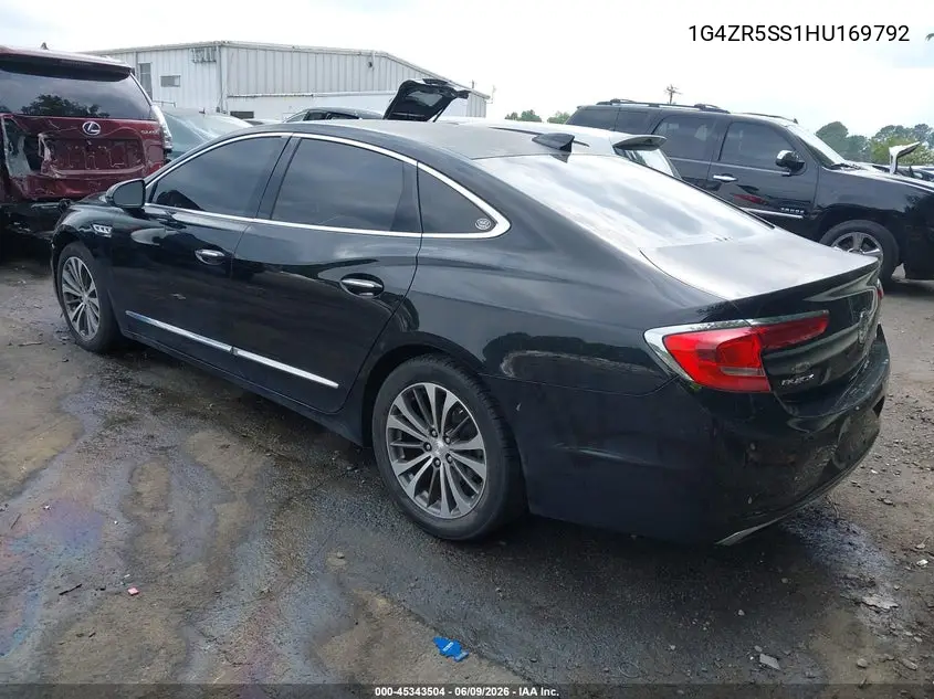 2017 Buick Lacrosse Premium VIN: 1G4ZR5SS1HU169792 Lot: 45343504