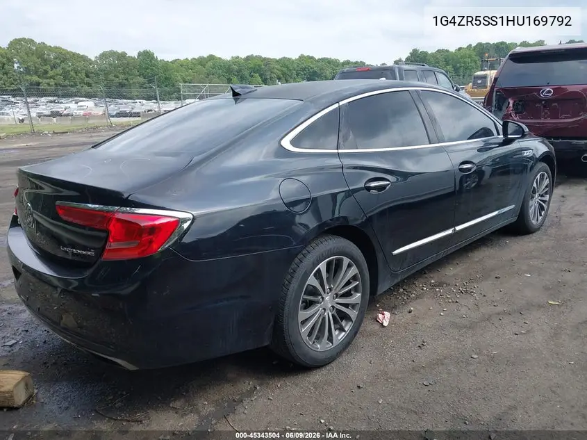 2017 Buick Lacrosse Premium VIN: 1G4ZR5SS1HU169792 Lot: 45343504