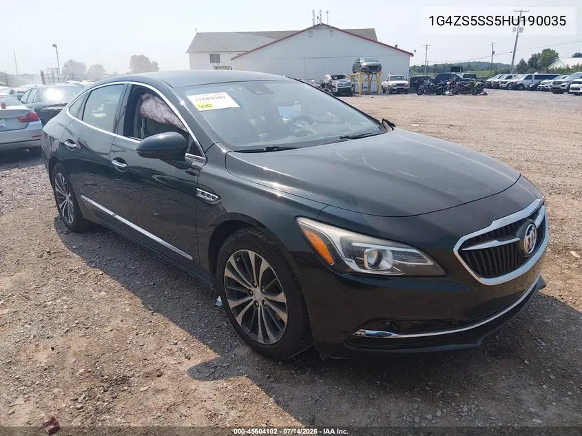 2017 Buick Lacrosse Premium VIN: 1G4ZS5SS5HU190035 Lot: 45604102