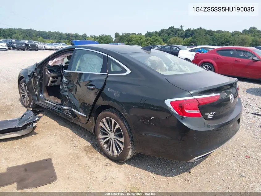 2017 Buick Lacrosse Premium VIN: 1G4ZS5SS5HU190035 Lot: 45604102