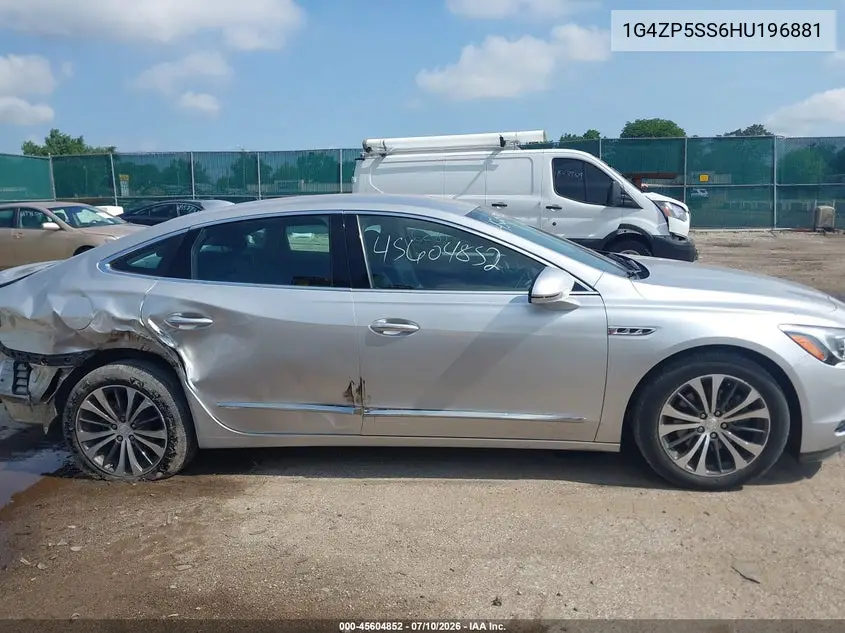 2017 Buick Lacrosse Essence VIN: 1G4ZP5SS6HU196881 Lot: 45604852