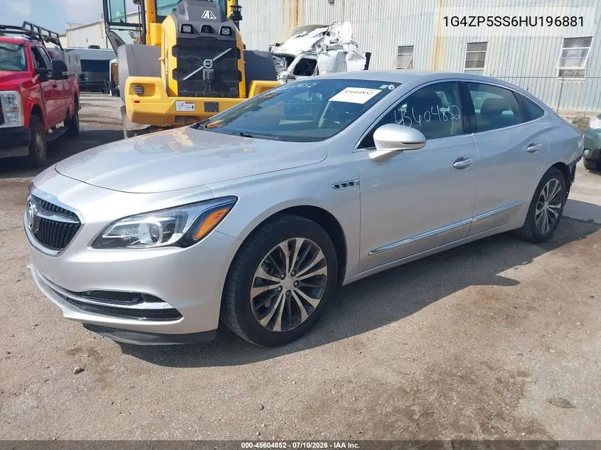 2017 Buick Lacrosse Essence VIN: 1G4ZP5SS6HU196881 Lot: 45604852