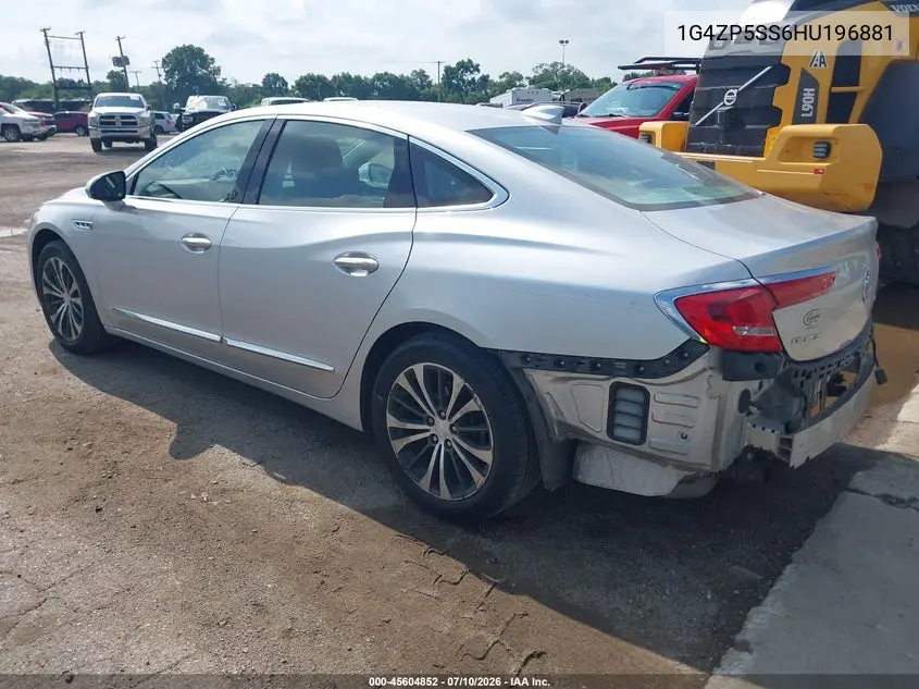 2017 Buick Lacrosse Essence VIN: 1G4ZP5SS6HU196881 Lot: 45604852