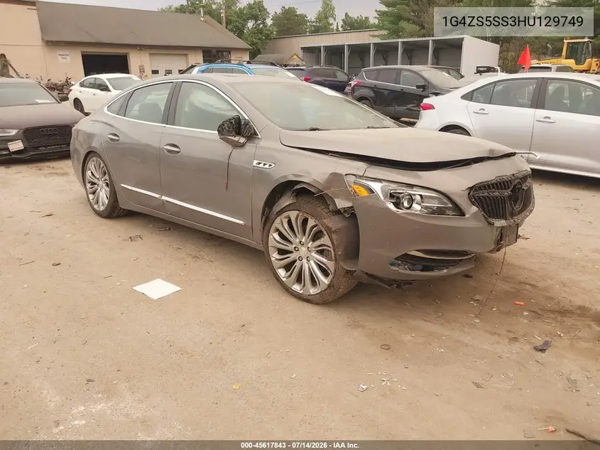 2017 Buick Lacrosse Premium VIN: 1G4ZS5SS3HU129749 Lot: 45617843