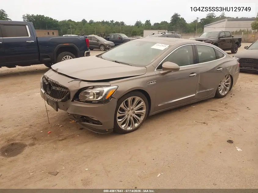 2017 Buick Lacrosse Premium VIN: 1G4ZS5SS3HU129749 Lot: 45617843