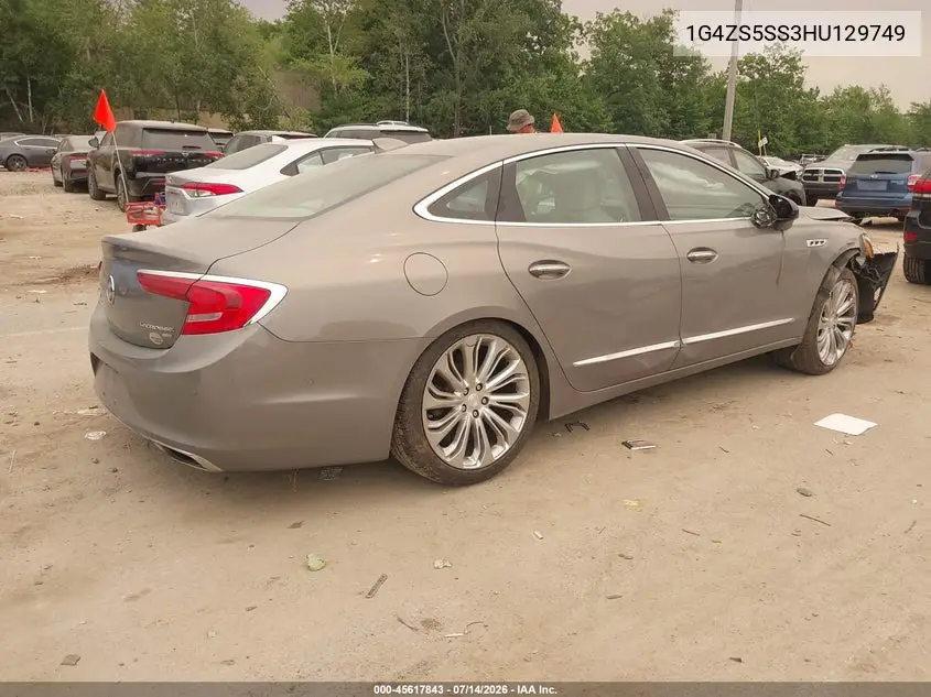 2017 Buick Lacrosse Premium VIN: 1G4ZS5SS3HU129749 Lot: 45617843