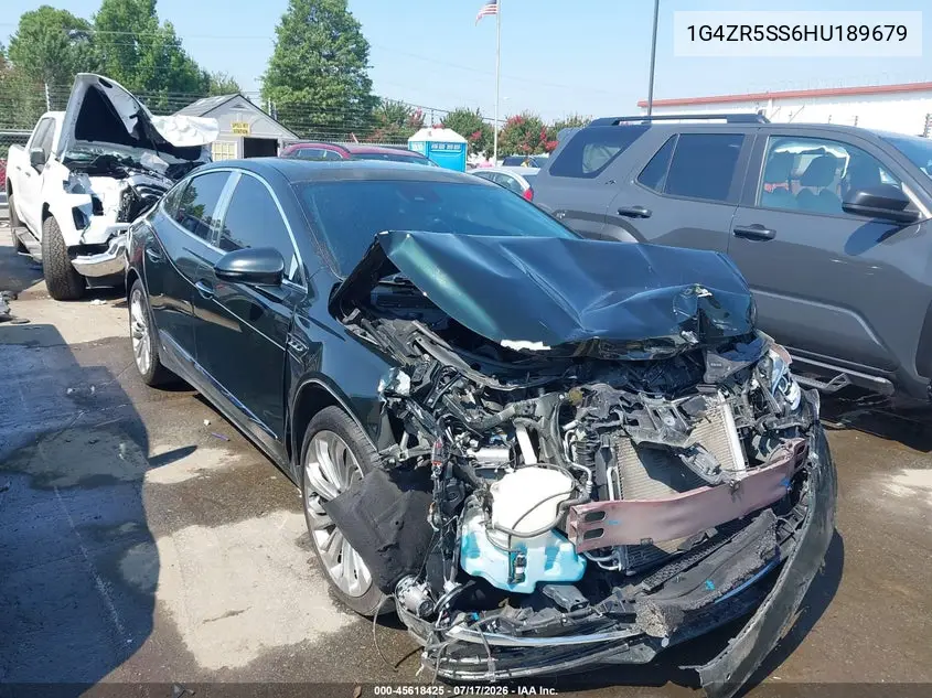 2017 Buick Lacrosse Premium VIN: 1G4ZR5SS6HU189679 Lot: 45618425