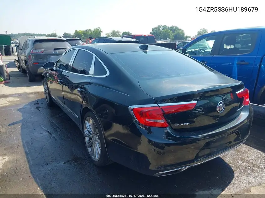 2017 Buick Lacrosse Premium VIN: 1G4ZR5SS6HU189679 Lot: 45618425