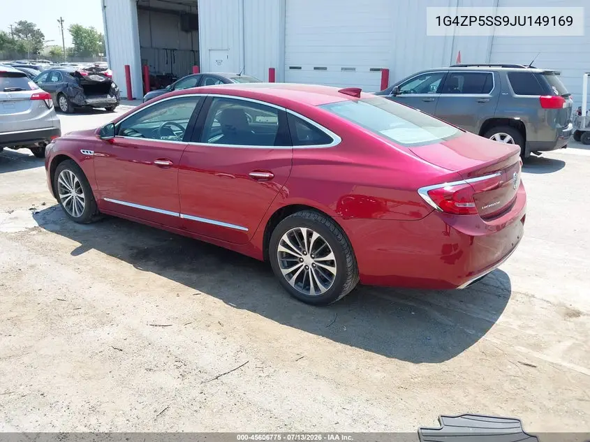 2018 Buick Lacrosse Essence VIN: 1G4ZP5SS9JU149169 Lot: 45606775