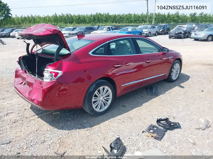 2018 Buick Lacrosse Preferred VIN: 1G4ZN5SZ5JU116091 Lot: 45668722