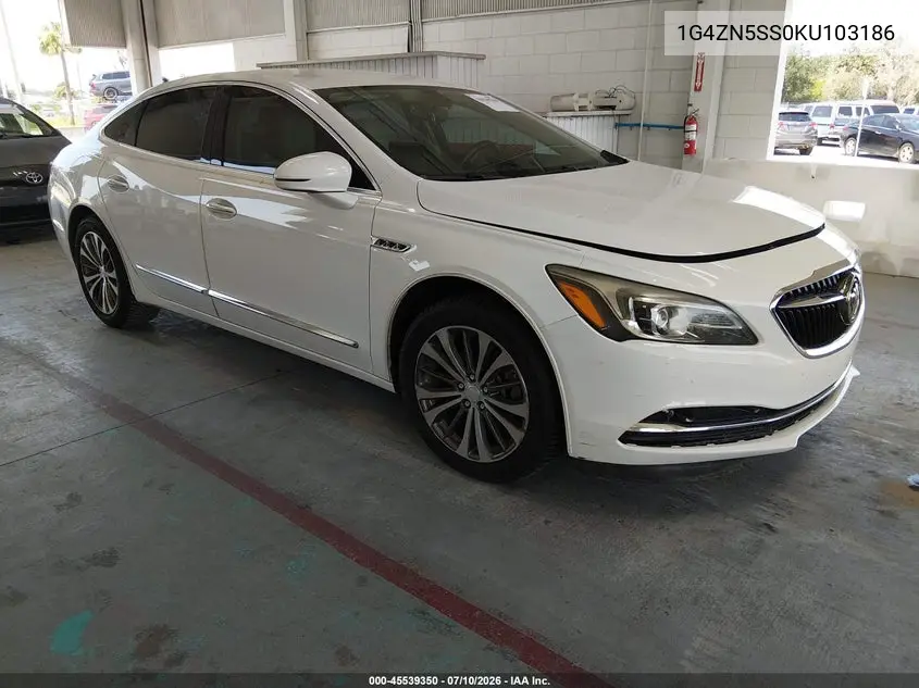 2019 Buick Lacrosse Fwd Preferred VIN: 1G4ZN5SS0KU103186 Lot: 45539350