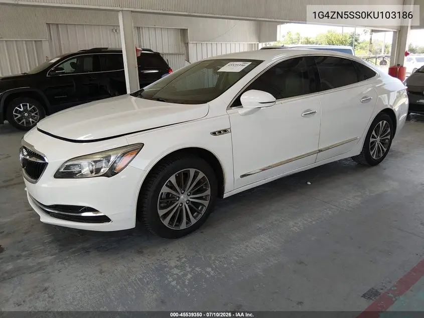 2019 Buick Lacrosse Fwd Preferred VIN: 1G4ZN5SS0KU103186 Lot: 45539350