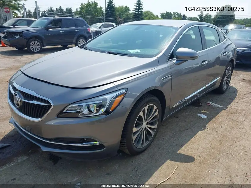 2019 Buick Lacrosse Fwd Essence VIN: 1G4ZP5SS3KU100275 Lot: 45618744
