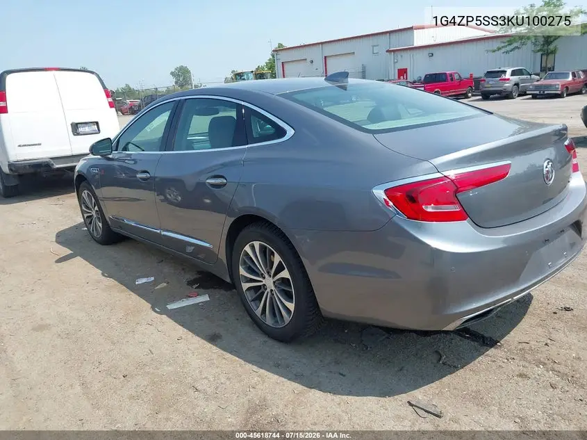 2019 Buick Lacrosse Fwd Essence VIN: 1G4ZP5SS3KU100275 Lot: 45618744