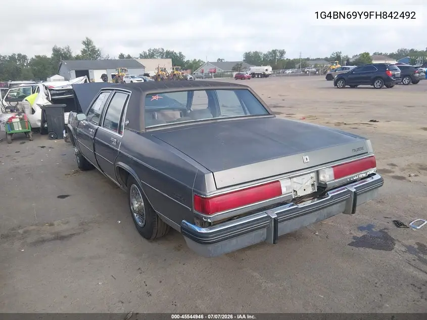 1985 Buick Lesabre Custom VIN: 1G4BN69Y9FH842492 Lot: 45544946