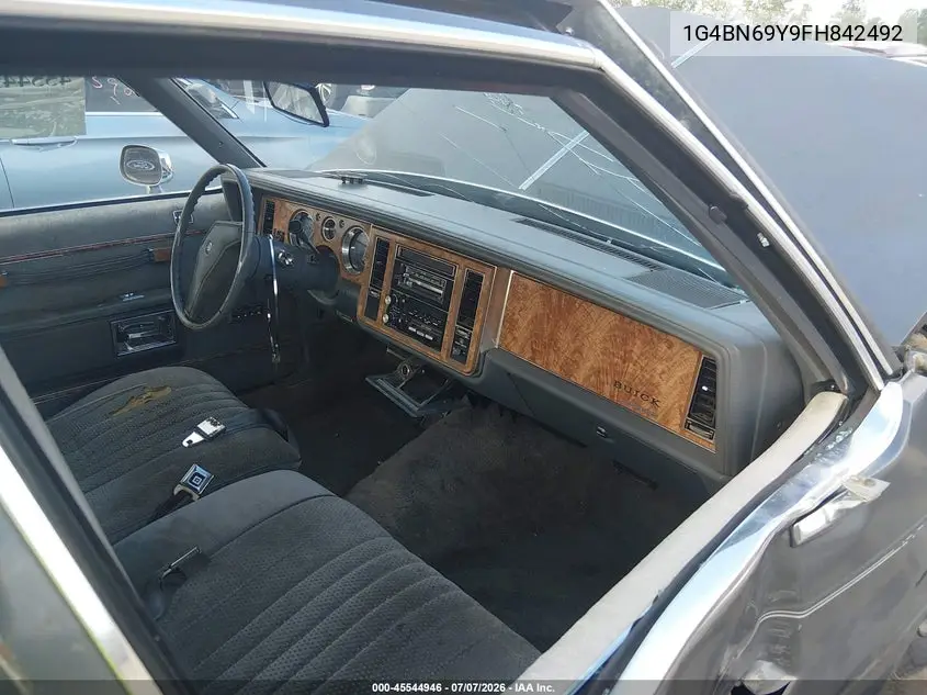 1985 Buick Lesabre Custom VIN: 1G4BN69Y9FH842492 Lot: 45544946
