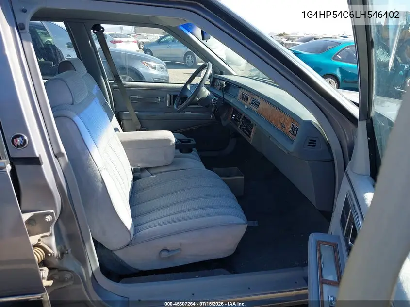 1990 Buick Lesabre Custom VIN: 1G4HP54C6LH546402 Lot: 45607264