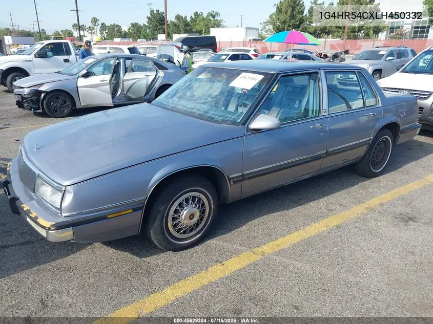 1990 Buick Lesabre Limited VIN: 1G4HR54CXLH450332 Lot: 45629304