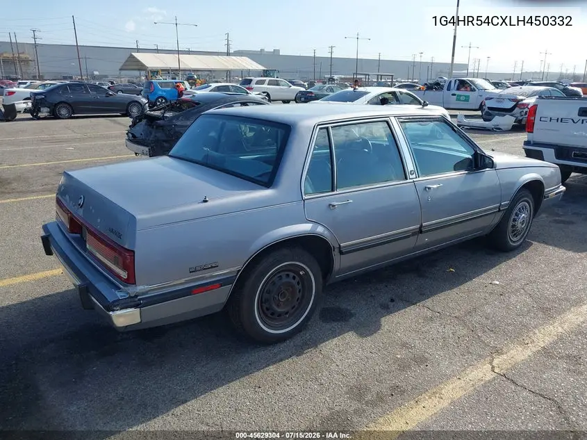 1990 Buick Lesabre Limited VIN: 1G4HR54CXLH450332 Lot: 45629304