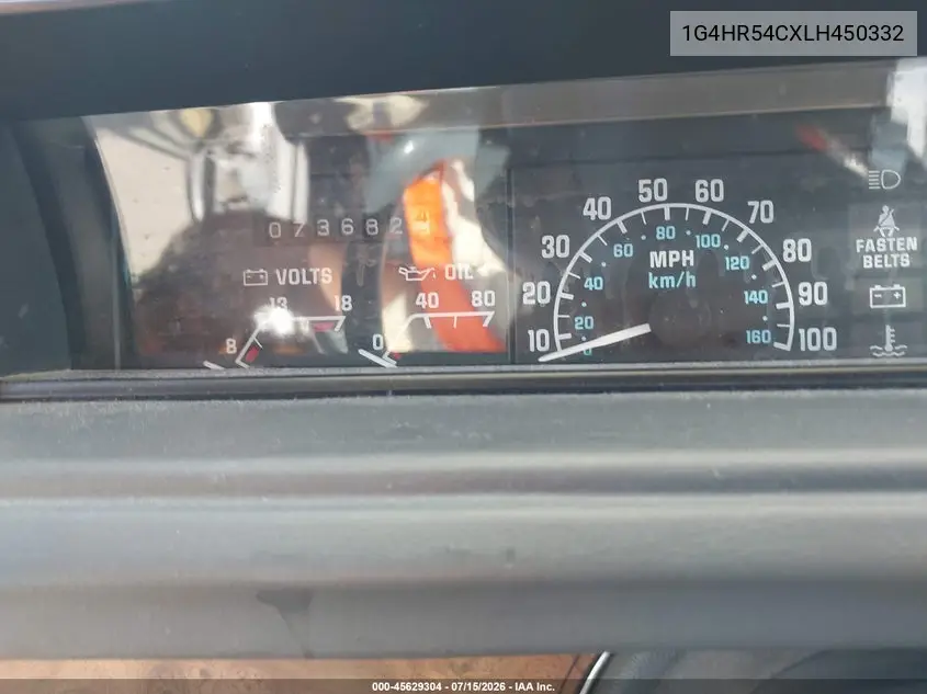 1990 Buick Lesabre Limited VIN: 1G4HR54CXLH450332 Lot: 45629304