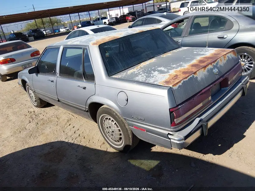 1991 Buick Lesabre Limited VIN: 1G4HR54C2MH444350 Lot: 45349136