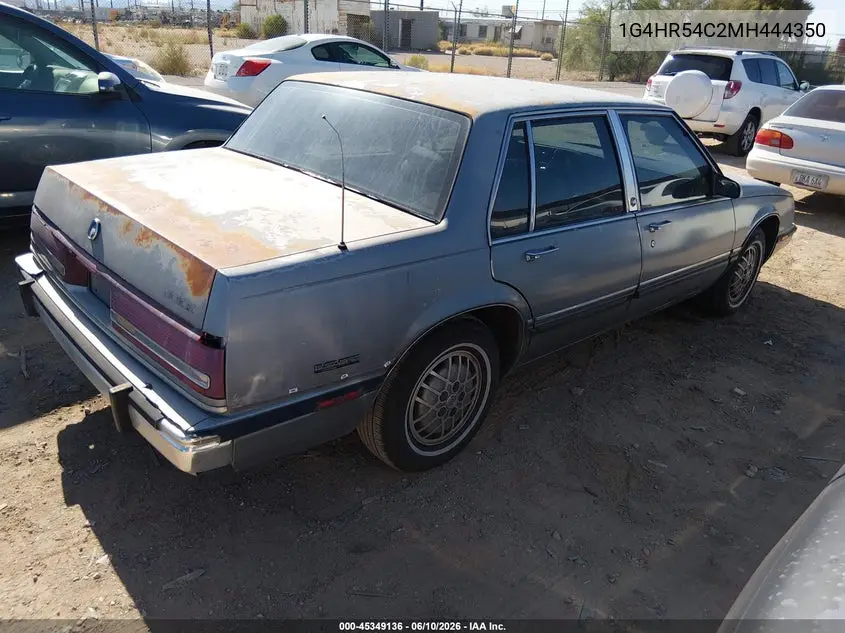 1991 Buick Lesabre Limited VIN: 1G4HR54C2MH444350 Lot: 45349136