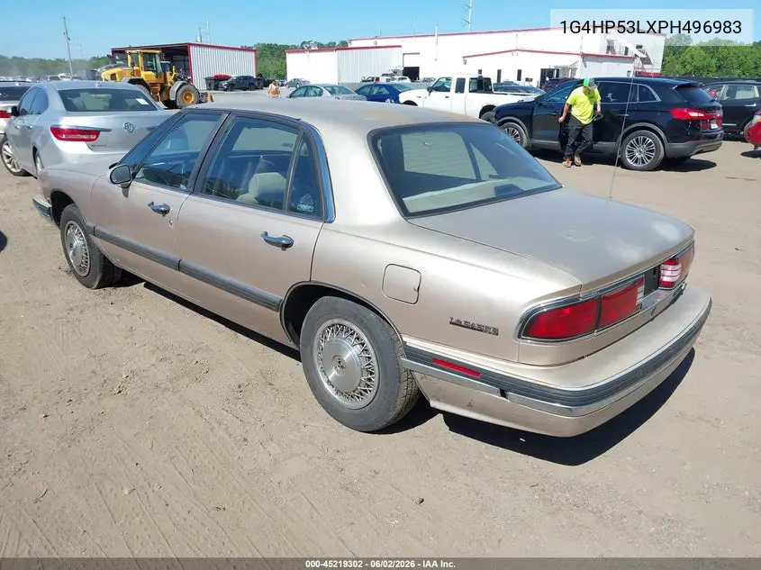 1993 Buick Lesabre Custom/90Th Anniversary VIN: 1G4HP53LXPH496983 Lot: 45219302