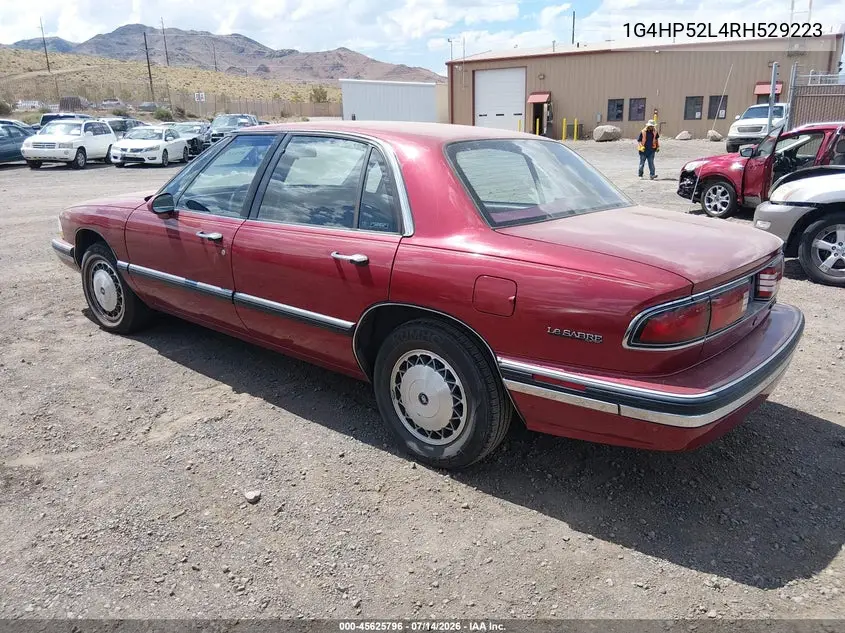 1994 Buick Lesabre Custom VIN: 1G4HP52L4RH529223 Lot: 45625796