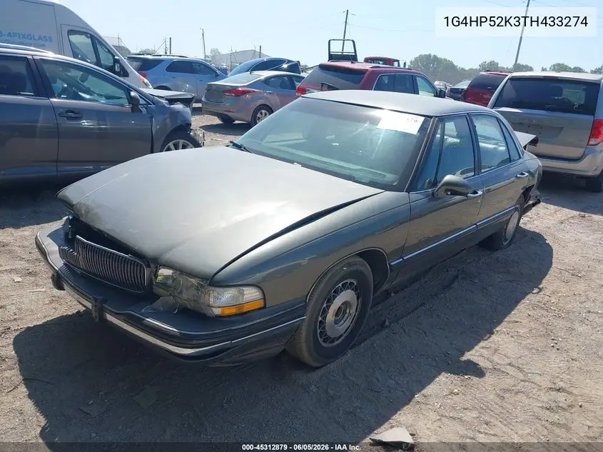1996 Buick Lesabre Custom VIN: 1G4HP52K3TH433274 Lot: 45312879