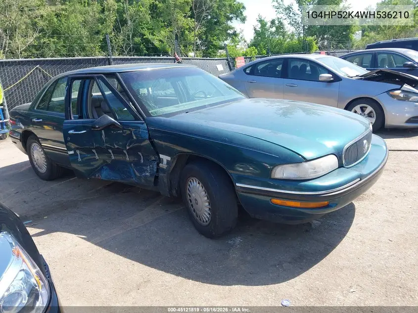 1998 Buick Lesabre Custom VIN: 1G4HP52K4WH536210 Lot: 45121819