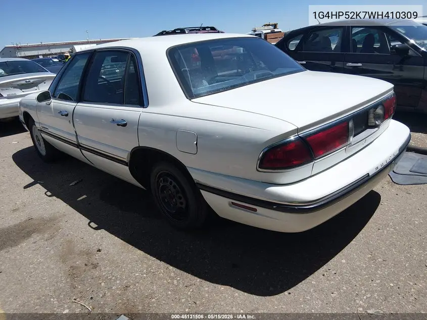 1998 Buick Lesabre Custom VIN: 1G4HP52K7WH410309 Lot: 45131506