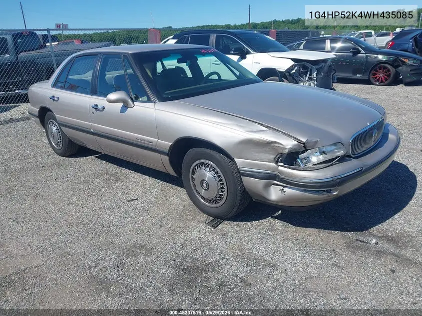 1998 Buick Lesabre Custom VIN: 1G4HP52K4WH435085 Lot: 45237519