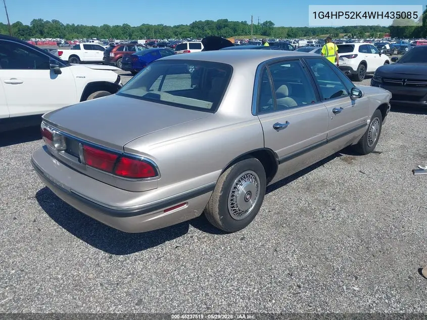 1998 Buick Lesabre Custom VIN: 1G4HP52K4WH435085 Lot: 45237519