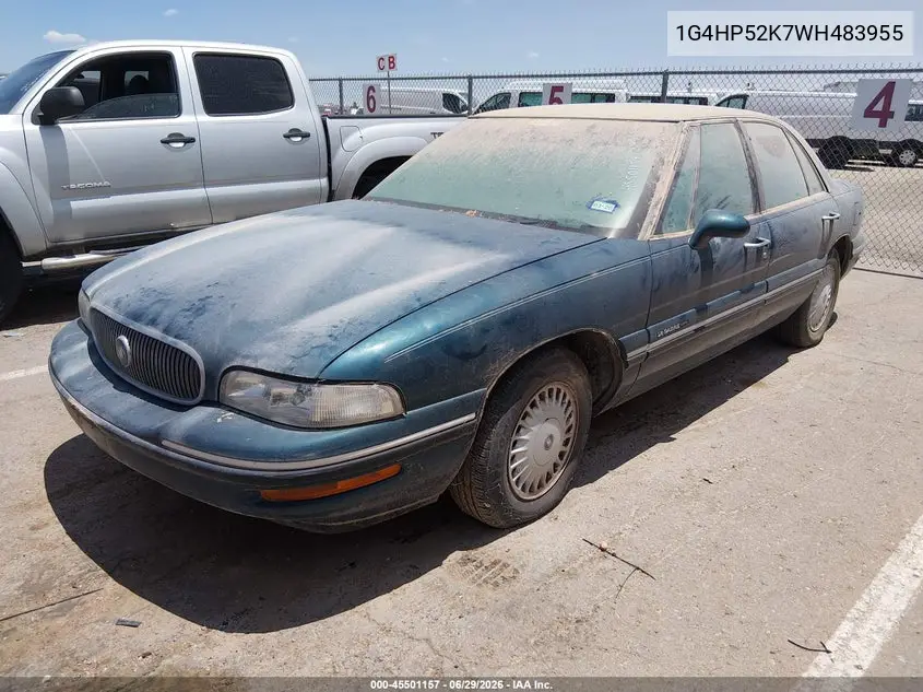 1998 Buick Lesabre Custom VIN: 1G4HP52K7WH483955 Lot: 45501157