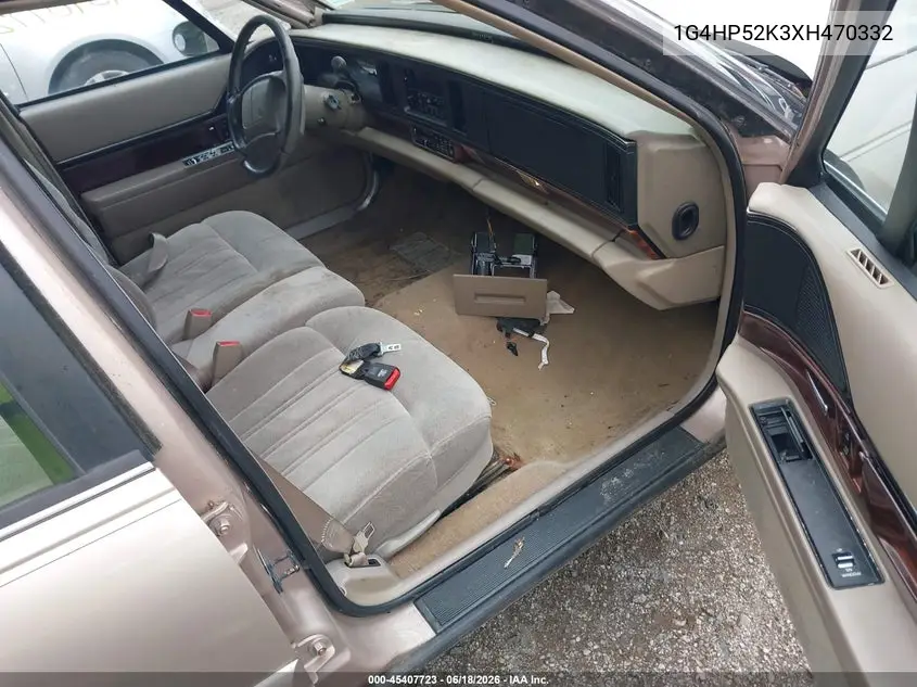 1999 Buick Lesabre Custom VIN: 1G4HP52K3XH470332 Lot: 45407723