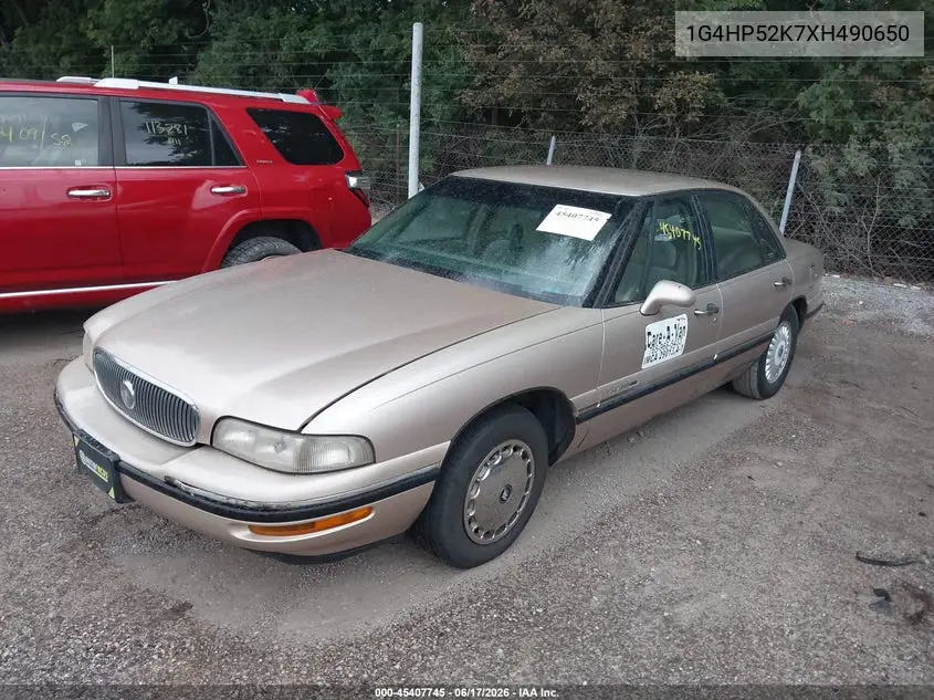 1999 Buick Lesabre Custom VIN: 1G4HP52K7XH490650 Lot: 45407745
