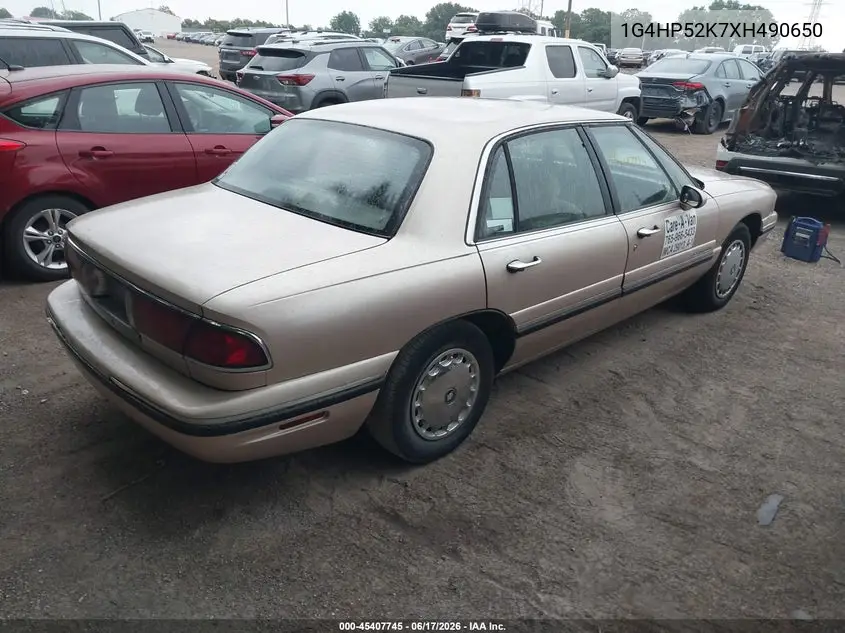 1999 Buick Lesabre Custom VIN: 1G4HP52K7XH490650 Lot: 45407745