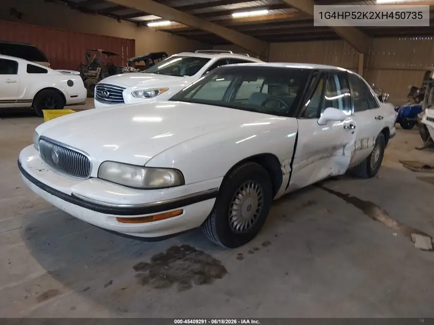 1999 Buick Lesabre Custom VIN: 1G4HP52K2XH450735 Lot: 45409291