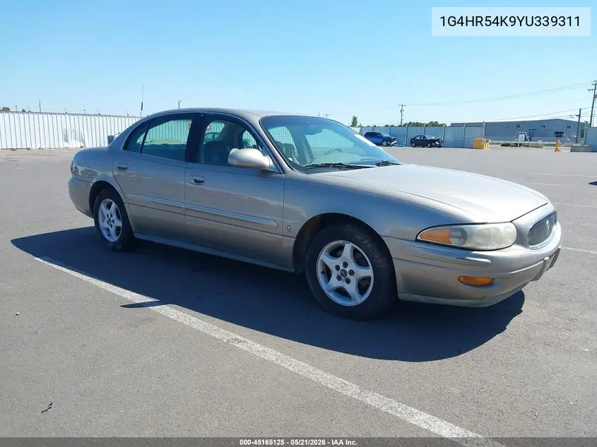 2000 Buick Lesabre Limited VIN: 1G4HR54K9YU339311 Lot: 45165125