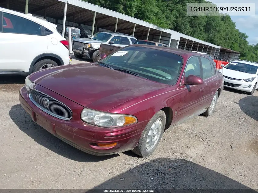2000 Buick Lesabre Limited VIN: 1G4HR54K9YU295911 Lot: 45344606