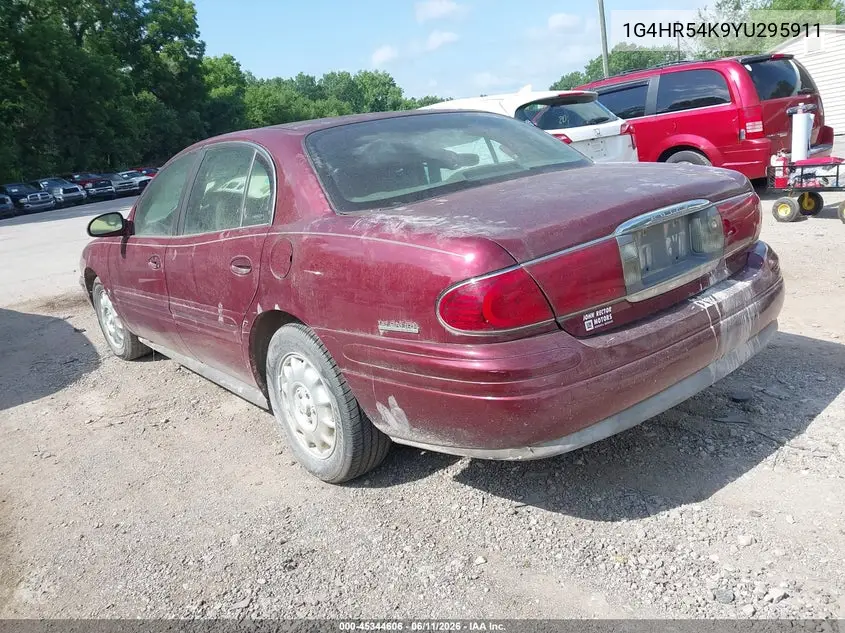 2000 Buick Lesabre Limited VIN: 1G4HR54K9YU295911 Lot: 45344606